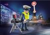 купить Игрушка Playmobil PM70305 Police Officer with Speed Trap в Кишинёве 