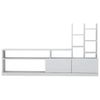 купить Тумба напольная для TV Trendy Dolunay Alb, 164x91x25cm (GTR000033) в Кишинёве 