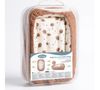 купить Гнездо для новорожденных Sevi Bebe 216-14 Teddy Brown, антирефлюкс в Кишинёве 