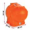 купить Короб для хранения Pilsan 06188 Hipopotam, pentru jucării (în asort.) в Кишинёве 