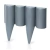 купить Декор для сада Hydro S Gard decorativ plastic, H=125mm, L=2.52m, antracit (0640393) в Кишинёве 