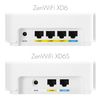 купить Беспроводной WiFi роутер ASUS ZenWiFi XD6 WiFi System (XD6 2 Pack), White, WiFi 6 802.11ax Mesh System, Wireless-AX5400 574 Mbps+4804, Dual Band 2.4GHz/5GHz for up to super-fast 5.4Gbps, WAN:1xRJ45 LAN: 3xRJ45 10/100/1000 (router wireless WiFi/беспроводной WiFi роутер) в Кишинёве 