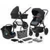 cumpără Сărucior pentru copii KinderKraft 3в1 Xmoov Black în Chișinău 