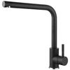 купить Смеситель кухонный Helika-AquaSanita 5553E2-601 FORTE ECO2 Black metallic в Кишинёве 