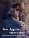 купить Подушка для мам Momcozy PP007-GR00NB-C Perna pentru maternitate in forma F Velvet Grey в Кишинёве 