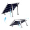Sistem gata de montare pentru 2 panouri solare, pentru modificarea unghiului de inclinare 15-30 grade