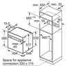 купить Встраиваемый духовой шкаф электрический Bosch HBG635BB1 в Кишинёве 