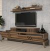 cumpără Comodă TV Trendy Eylul, Nuc 168x51x39cm în Chișinău 