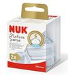 Tetina din silicon NUK Nature Sense pentru lichide S (6-18 luni) 2 buc 