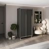 cumpără Dulap my-STYLE C10H1T02AM02-U12, 100x210, антрацит în Chișinău 