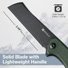 купить Нож походный Sencut S20057C-4 Traxler, mâner Canvas Micarta verde, Liner Lock в Кишинёве 