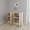 cumpără Comodă Smartex (16473) Т8 160cm Ivory+Stejar Deschis în Chișinău 