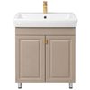 купить Шкаф под умывальник Mashtab 12677 Marbela (ML) cu 2 uși 650x460x850 Alb lucios в Кишинёве 