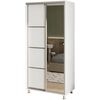 cumpără Dulap my-STYLE C10H0T02AM01-U21, 100x200, белый în Chișinău 