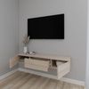 купить Тумба напольная для TV Smartex (16587) Т10 140 TV-Навесная Stejar Deschis в Кишинёве 