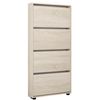 купить Полка для обуви Mobildor-Lux Leo Slim 70x16x164H cm Sonoma в Кишинёве 