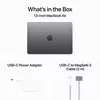 купить Ноутбук Apple MacBook Air 13.0 M3 8c/8g 256GB Space Grey MRXN3 в Кишинёве 