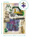 cumpără Puzzle Dodo 200504 Puzzle Ministerul Magiei și Aleea Knocktern, seria Harry Potter, 450el în Chișinău 