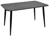 купить Комплект стол и стулья Evelin di Costacurta cтол DT-405-6B + 4 стула YTC-078B Bluvel-14 (Dark grey) в Кишинёве 