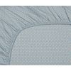 купить Постельное белье Pip Studio 329700 Cross Stitch Fitted Sheet 180x200 h35 Grey blue в Кишинёве 