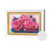 cumpără Tablou pe numere Art Gallery JS20196 Mozaic cu diamante 20x30cm Trandafiri roz în Chișinău 