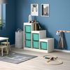 купить Короб для хранения Ikea Trofast 99x44x94 White/Turquoise в Кишинёве 