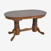 купить Комплект стол и стулья Evelin di Costacurta стол HV-31N Burnish Oak + 8 стульев Gloria Burnish oak/Ekea12 Dark Brown в Кишинёве 