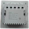 cumpără Întrerupător electric Aqara E1 - Întrerupător cu 3 butoane (cu neutru) cutie de perete pătrată, albă (ZNQGKG31LM) în Chișinău 