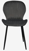 купить Комплект стол и стулья Evelin di Costacurta стол DT 404-3B + 3 стула YTC-064B Dark grey в Кишинёве 