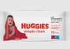 cumpără Șervețele umede pentru copii Huggies Simply Clean, 72 buc în Chișinău 