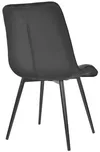 cumpără Scaun Deco Capella Black+black leg DC-2002 în Chișinău 