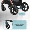 cumpără Сărucior pentru copii Coccolle Melora Moonlit Grey, 3in1 cu landou transformabil în Chișinău 