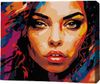 cumpără Tablou pe numere BrushMe RMGB030FC 30x40сm (pânză neagră/fără cutie) Armonia culorilor în Chișinău 