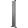cumpără Radiator Carisa SLIM 1800x280 Dark Grey (3 elem) dt30=352w alum în Chișinău 