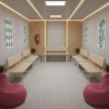 cumpără Scaun școlar Tisam Скамейка полумягкая со спинкой 1240х465х790мм, Ral7035 (кожзам) (0405) în Chișinău 