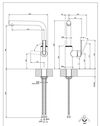 купить Смеситель кухонный Gessi 60948-149 Finox Br Nickel в Кишинёве 