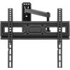 Wall Mount KIVI ''MOTION-443A'' Black 32" - 55" Full Motion, max.35kg, VESA mm: up to 400x400mm 
