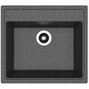 cumpără Chiuvetă bucătărie Dr.Gans Nica 570х510х217 Negru în Chișinău 