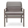 купить Кресло с подушками Nardi ARIA FIT TORTORA grigio 40330.10.163.FIT (Кресло с подушками для сада и терас) в Кишинёве 