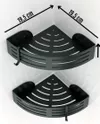 cumpără Raft de baie Teknotel BK069n negru 19,5x19,5x6 cm în Chișinău 