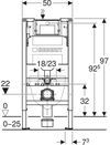 cumpără Rezervor WC Geberit Duofix Sigma Bambini 111.923.00.6 în Chișinău 