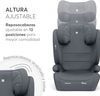 купить Автокресло Kikka Boo 41002150023 Scaun auto cu isofix i-Aid i-Size Dark Grey, 100-150cm в Кишинёве 