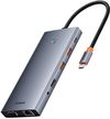 купить Переходник для IT Baseus B00053002811-01 13in1 Type-C, PortalJo Series, Space Gray в Кишинёве 