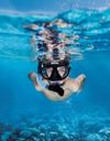 купить Аксессуар для плавания Arena 002019-505 аквакомплект Preimum Snorkeling set JR (маска+трубка) в Кишинёве 