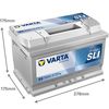 купить Автомобильный аккумулятор Varta 70AH 640A(EN) клемы 0 (278x175x175) S3 007 (570144064K262) в Кишинёве 