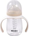 купить Поильник Beaba B913631 Biberon de invatare 2in1 din Tritan 210ml Clay в Кишинёве 