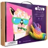 cumpără Set de creație Okto 20030 Pictură pe numere 3D cu plastilină ușoară 29x29сm, Lama în Chișinău 
