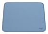 Mouse Pad Logitech Studio Series, 230 x 200 x 2mm, Nylon + Polyester, 73g., Blue Grey 