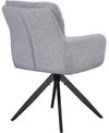 cumpără Scaun Interdepo LEO Светло-серый, Chenille chair în Chișinău 