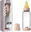 купить Поильник BIBS 5020244 Biberon din sticla anticolici Blush cu tetina din latex 3+ luni, 240ml в Кишинёве 